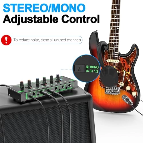 H-Headphone-Amplifier-6way - 6-channel USB-powered