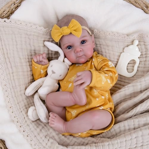 Reborn Baby Doll - 20 Inch Silicone Weighted Body Ages 3+