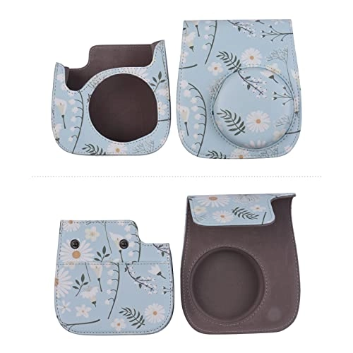 Instant Camera Accessories Kit + Camera Bag + Camera Strap + Photo Album + Photo Clips + Photo Frame + Hanging String + Stickers + Pen + Filt - 12-in-1 leather