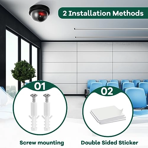 Dummy Security Camera - Indoor Outdoor Pack