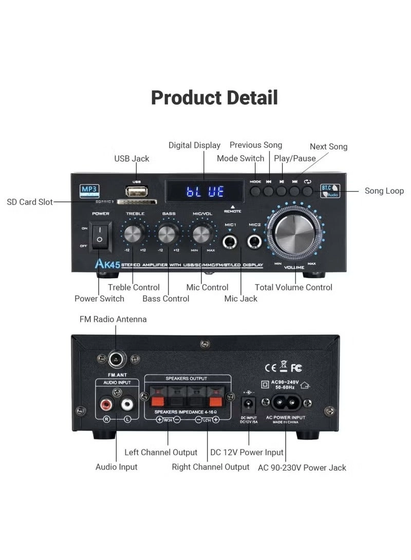 AK45 - Dual Channel 40W+40W