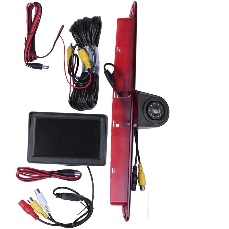 4.3 Inch TFT LED Monitor + Reversing Backup Rear View Camera - Night vision