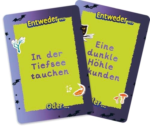 Entweder – Oder? Jetzt wird’s gruselig! - Card Game Halloween (German)