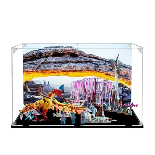 Acrylic Display Case - 75574 50 x 40 x 30 cm Black