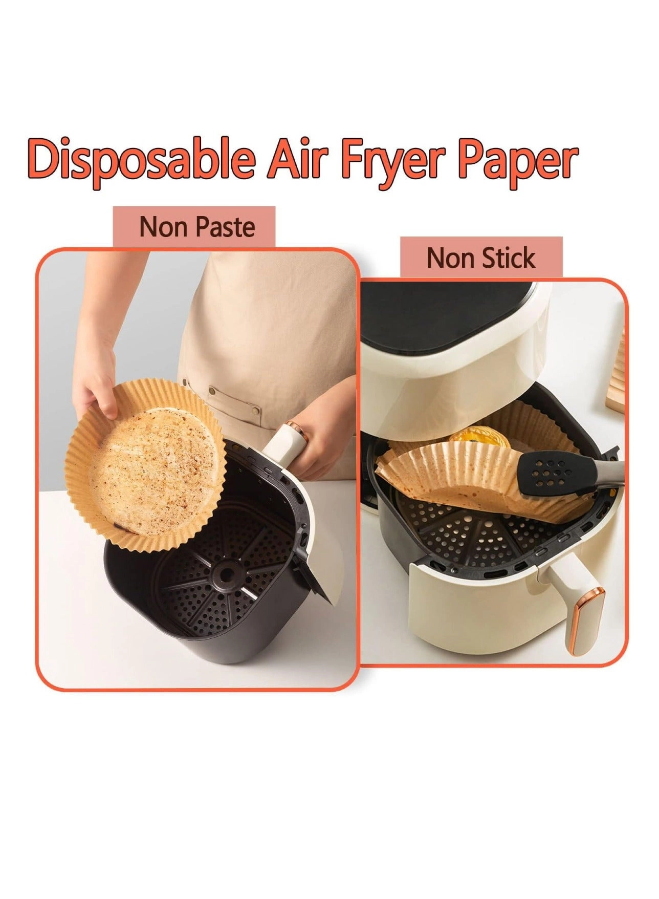 Air Fryer Paper Liners - parchment paper 50 piece(s)