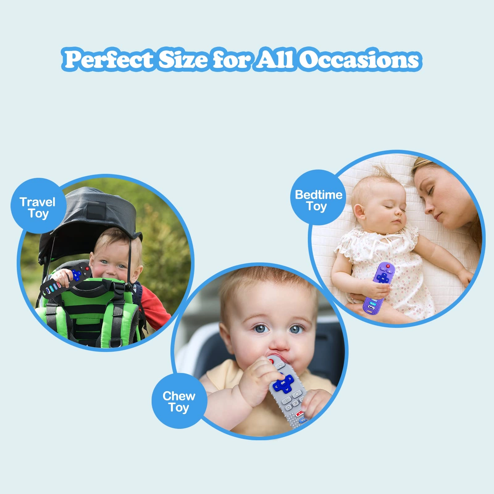 Remote Control Teether - Silicone