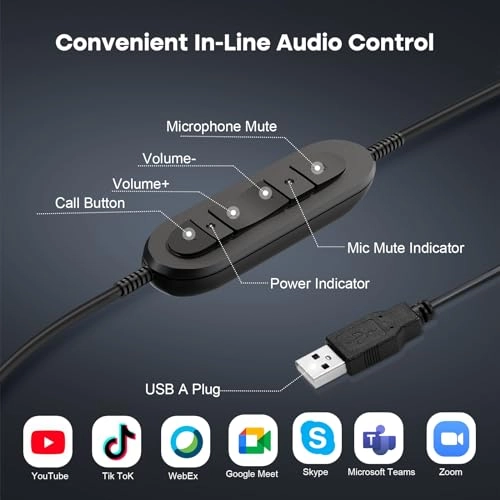 MRD-816CR Wired Headset