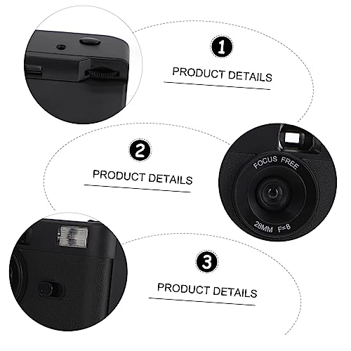 Point & Shoot Film Cameras - Build-in Flash Reusable 35mm