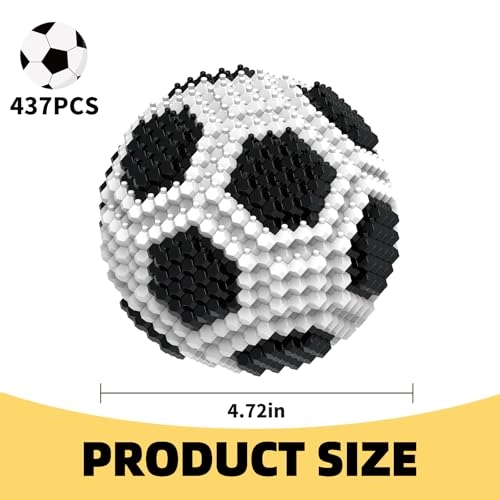 Building Block Set - Soccer 437 pcs
