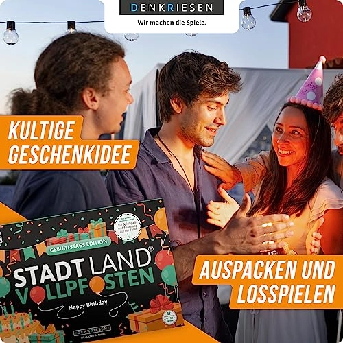 Stadt Land VOLLPFOSTEN®: Birthday Edition (German)