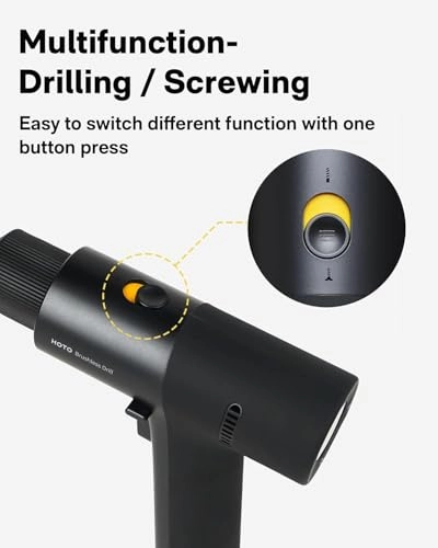 Cordless Brushless Drill - 2000 Milliamp Hours