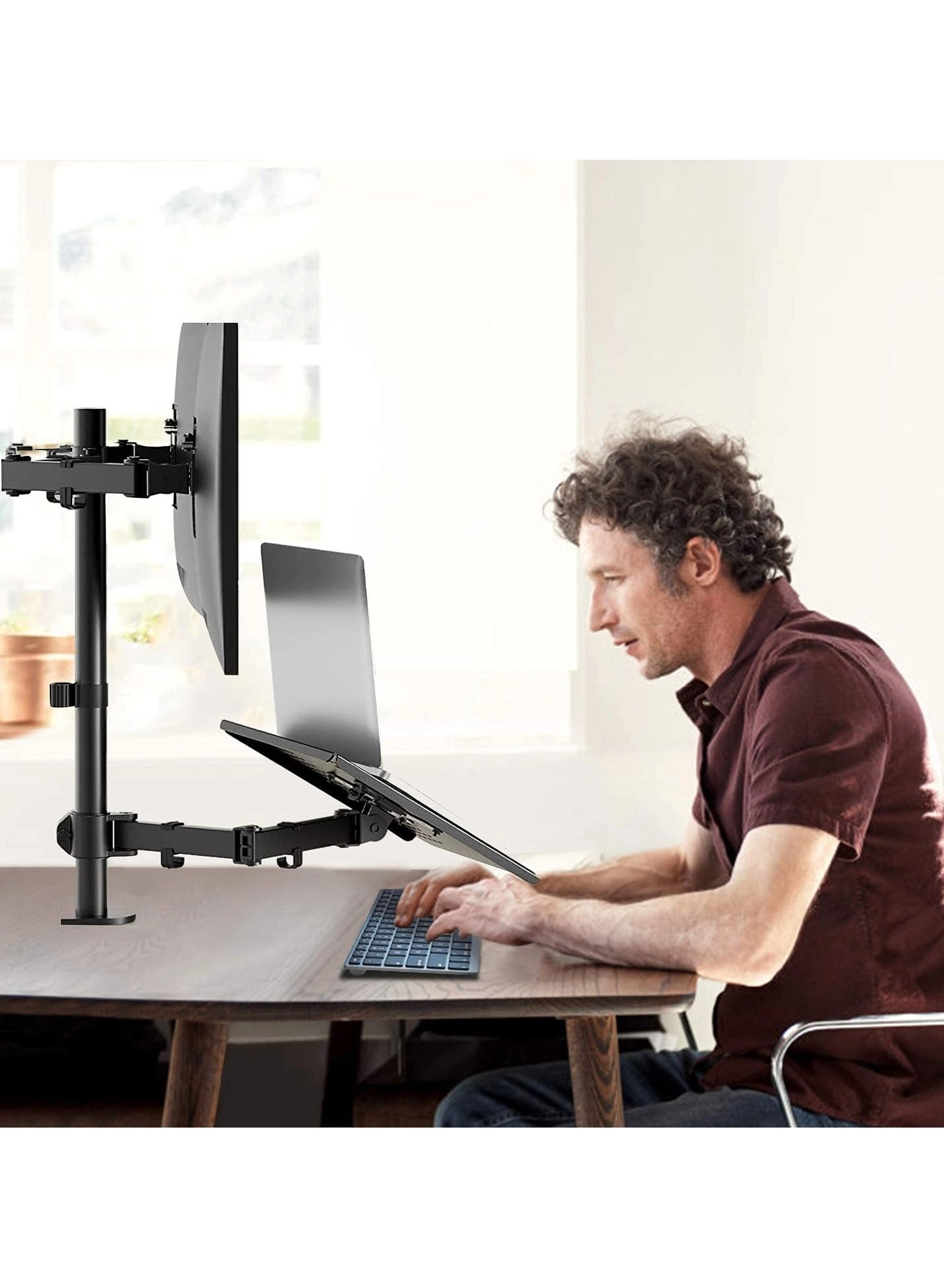 Laptop Monitor Mount Stand - 33-68cm up to 40cm