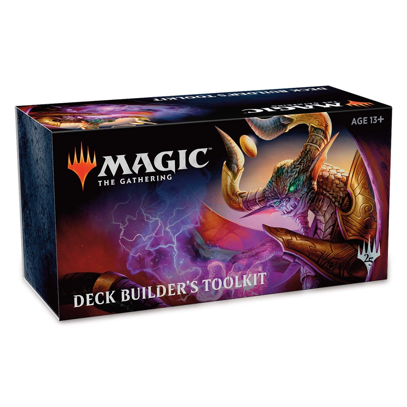 Magic: the Gathering Core Set 2019 (M19) Deck Builders Toolkit + Booster Pack - 4 + Cards - 125pcs + Accessories