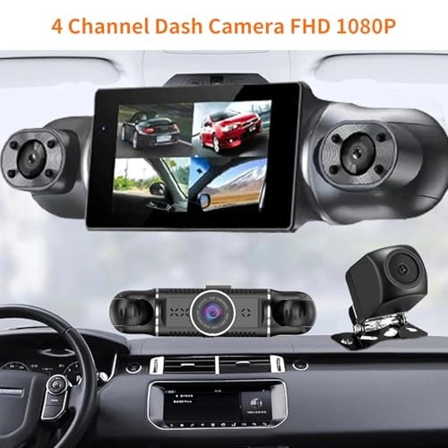 360° Dash Cam - 1080p 30FPS