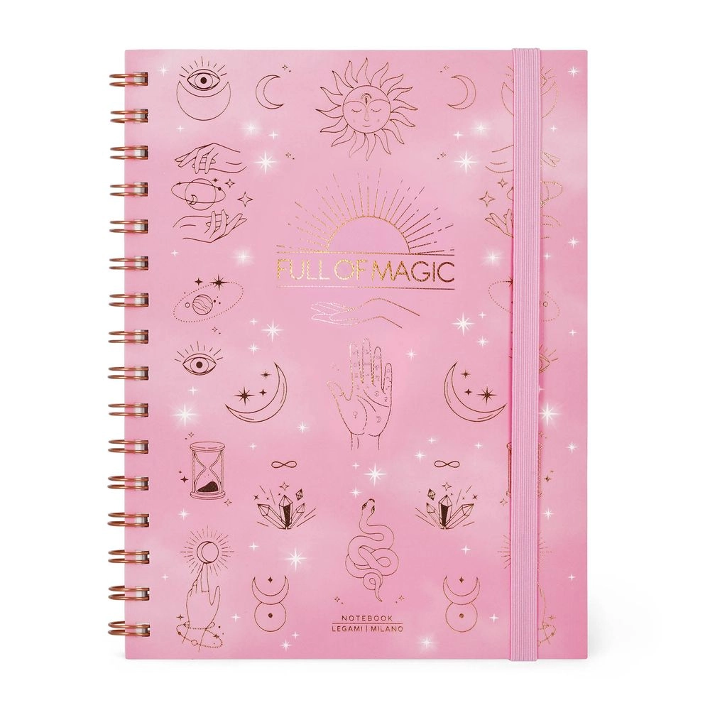 Legami Panda Spiral Notebook A5 Spiral - Lined 200 Pages