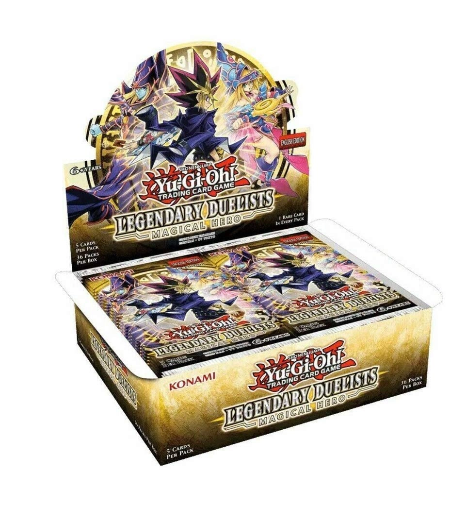 Yu-Gi-Oh! Legendary Duelists: Magical Hero Booster Box (Unlimited Edition) - 56pcs