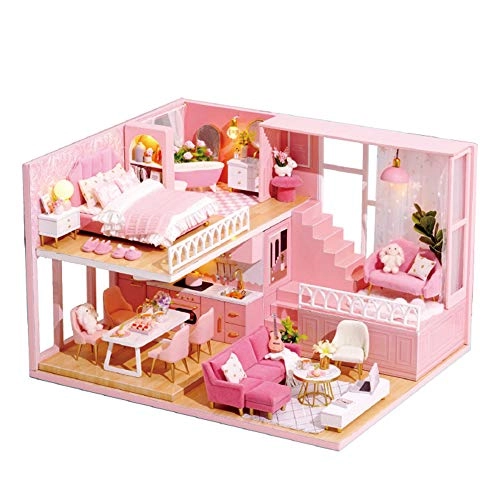 DIY Miniature Dollhouse Kit - Warm Moment 1:24