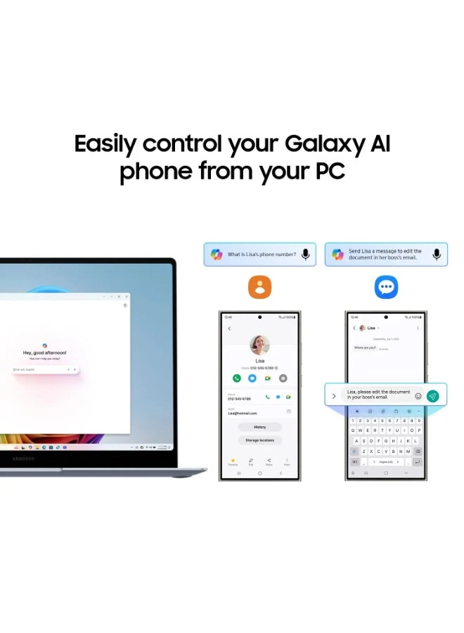 Galaxy Book4 Edge NP940XMA-KB1US - 14'' Snapdragon X Elite 16GB DDR5 512GB SSD