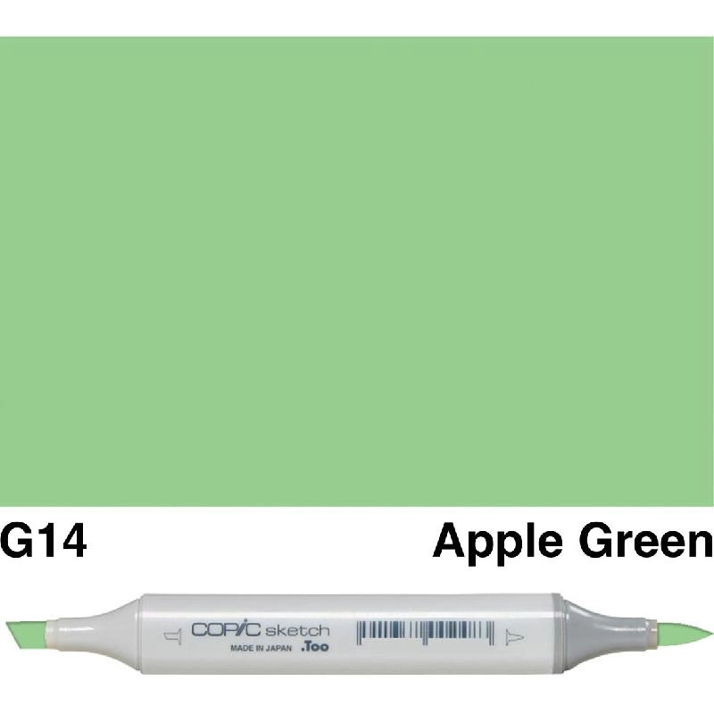 Copic Sketch G-14 - Apple Green Twin Tip