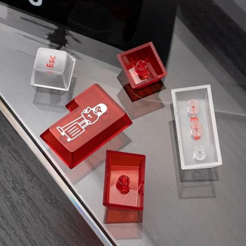 Transparent Keycaps - Keyboard Keycaps