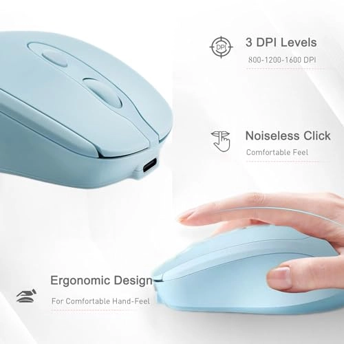 Type-C Rechargeable Mouse - Bluetooth