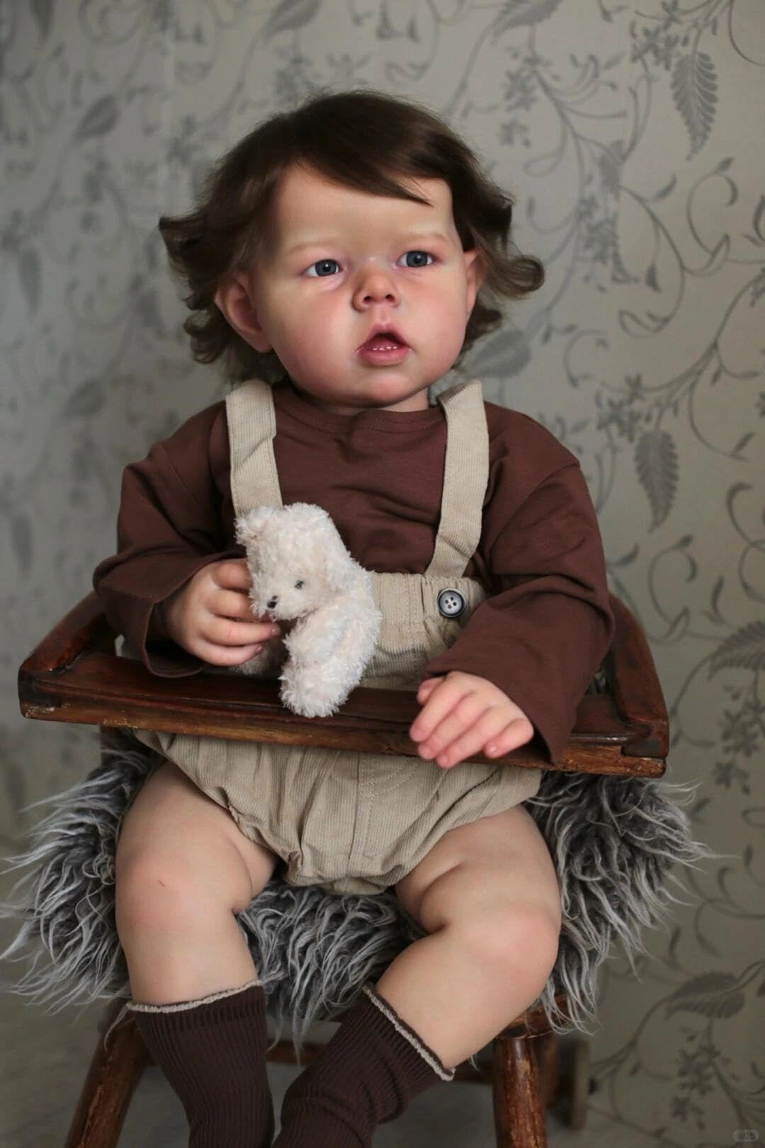 Liam Reborn Baby Doll - 20 inch Vinyl Boy Blonde Hair Ages 3+