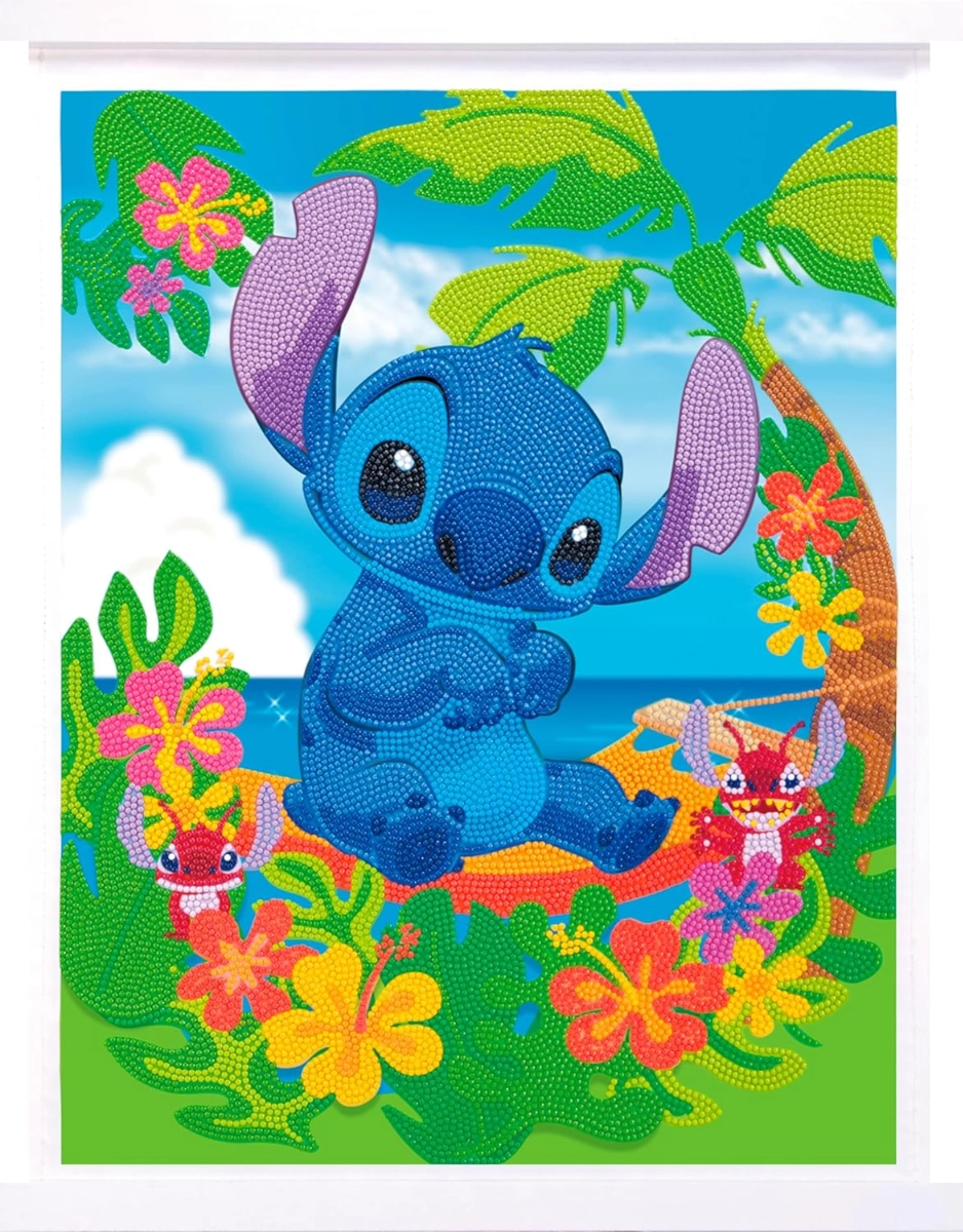 Disney Lilo And Stitch DIY Crystal Art Scroll Kit - Stitch