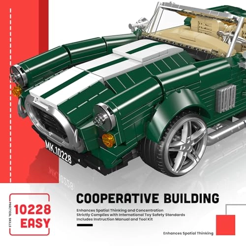 Vintage Convertible (10228) - Retro Sports Car