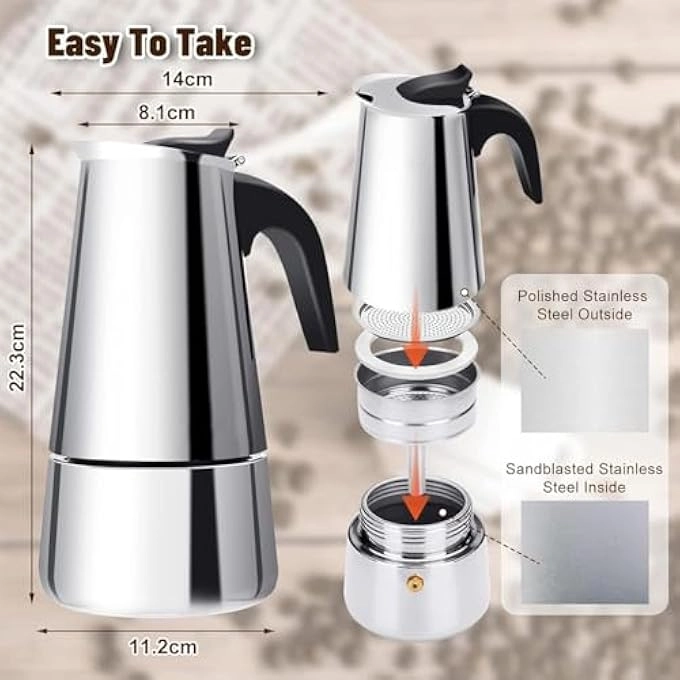 Moka Pot - 9 Cup Stovetop