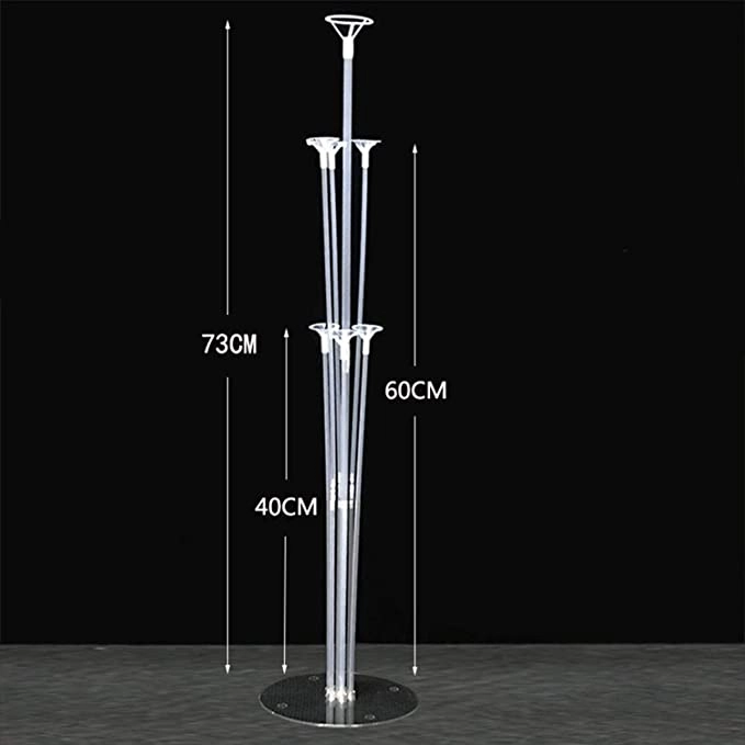 Party Time Trading LLC Splicing Models Balloon Table Floating Column - 1 Weddings