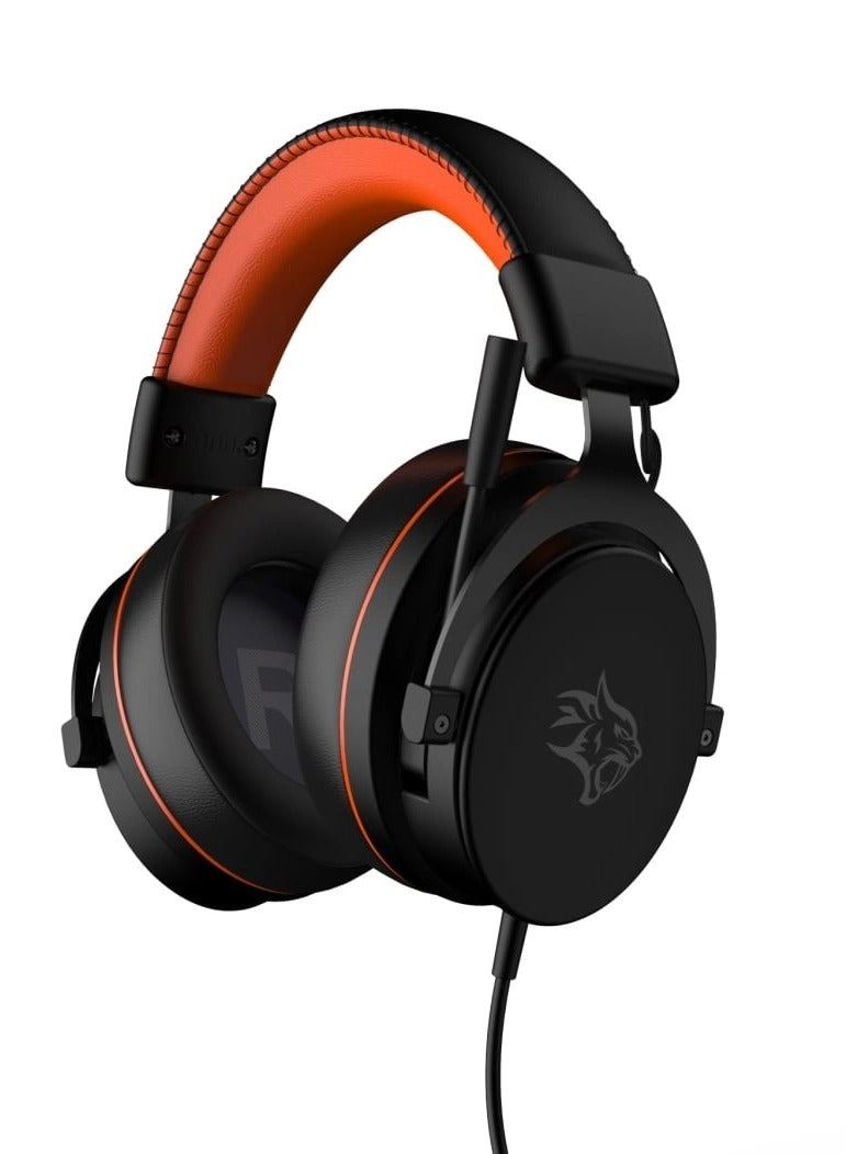 Porodo PDX417-OGBK Wired Headphone