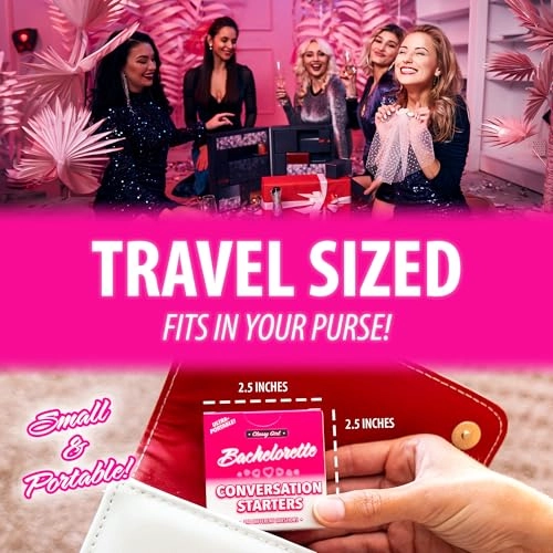 Bachelorette Party Conversation Starter Cards - English Adult