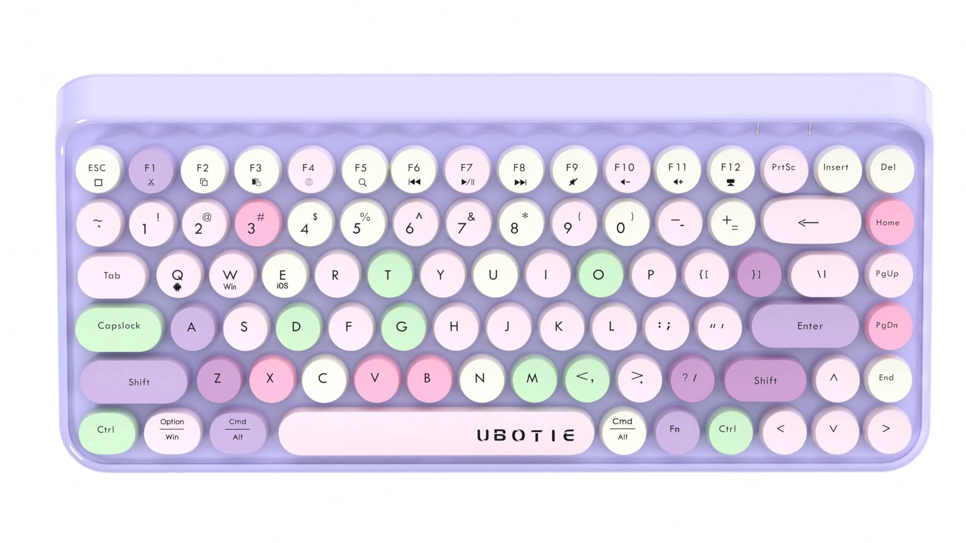 Portable Bluetooth Computer Keyboard - QWERTY Wireless