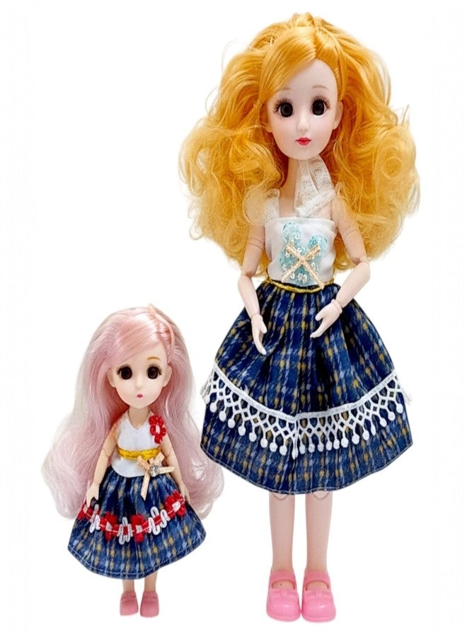 Binna Mother and Daughter Fashion Doll - Movable Joints Korean Style Ages 3+ Set