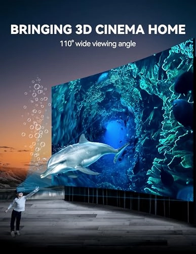 VR Headset - 110 FOV Anti-Blue Light Lenses