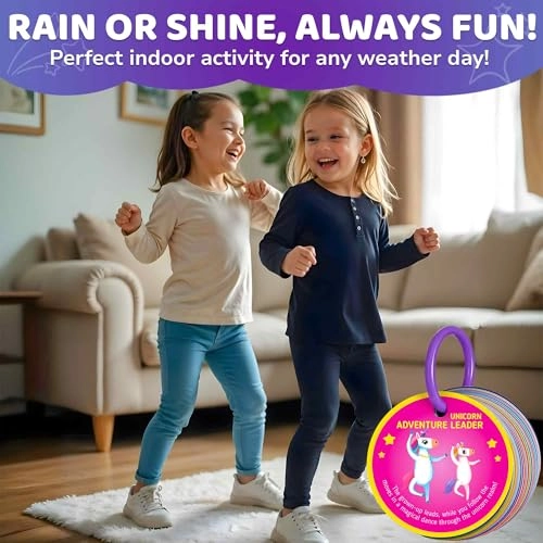 Unicorn Yoga Cards - 3-5