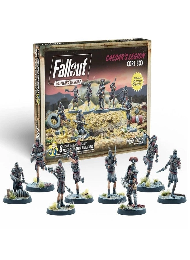 Modiphius Fallout Wasteland Warfare: Caesar's Legion Core Box - 8 Figure Set RPG