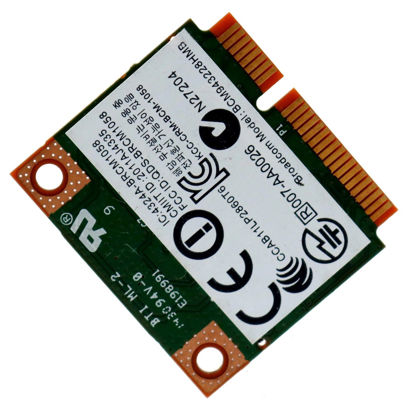 BCM943228HMB - Dual Band Half Mini PCie Wireless