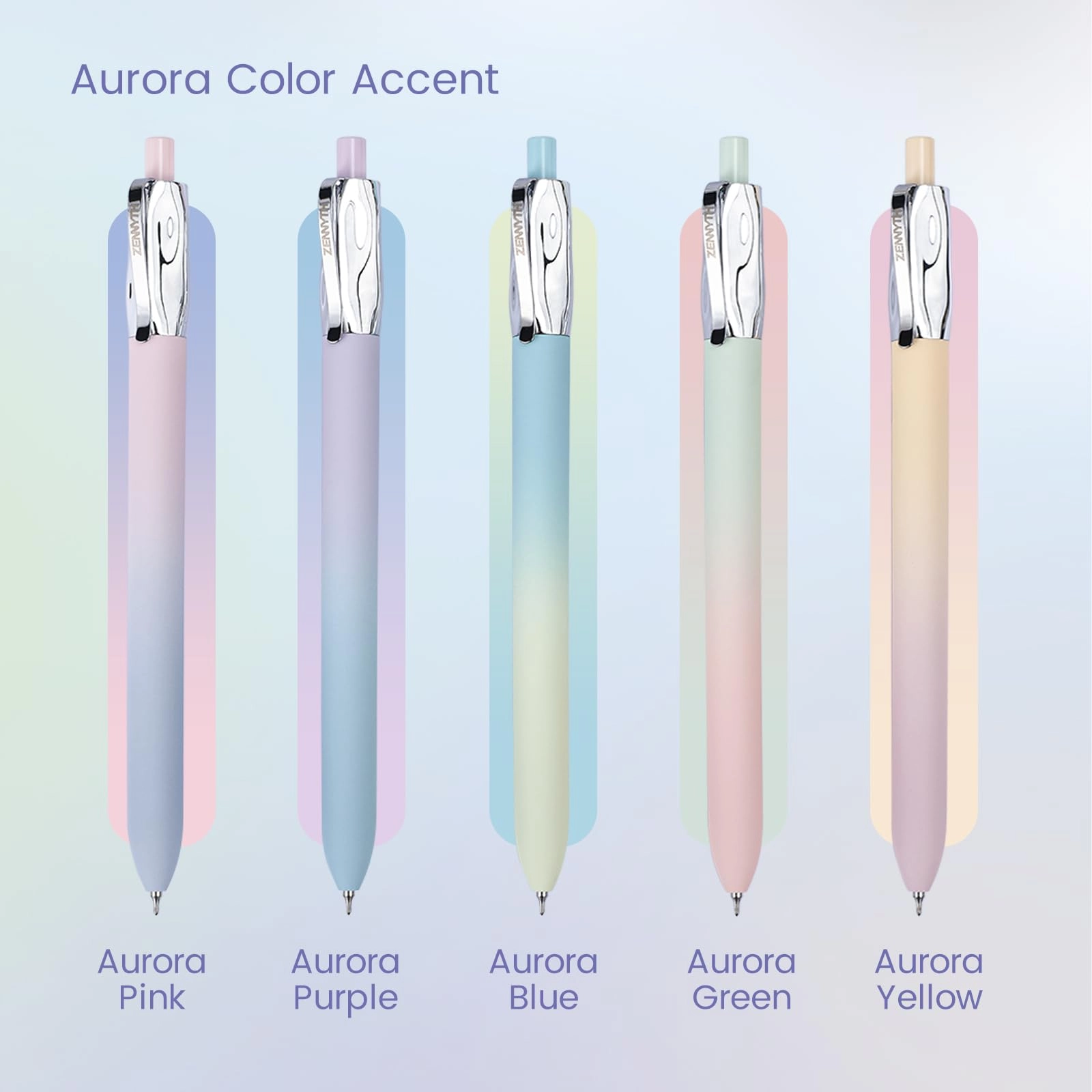 Gel Pens - 5.0 Count 0.5mm Millimeters