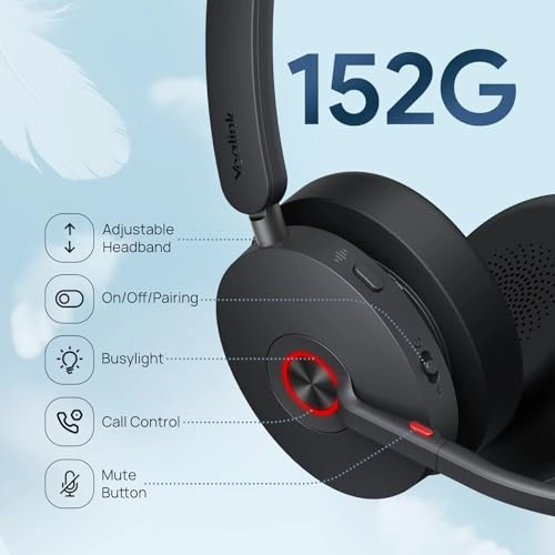 BH74 - Wireless Headset + Microfiber Cloth