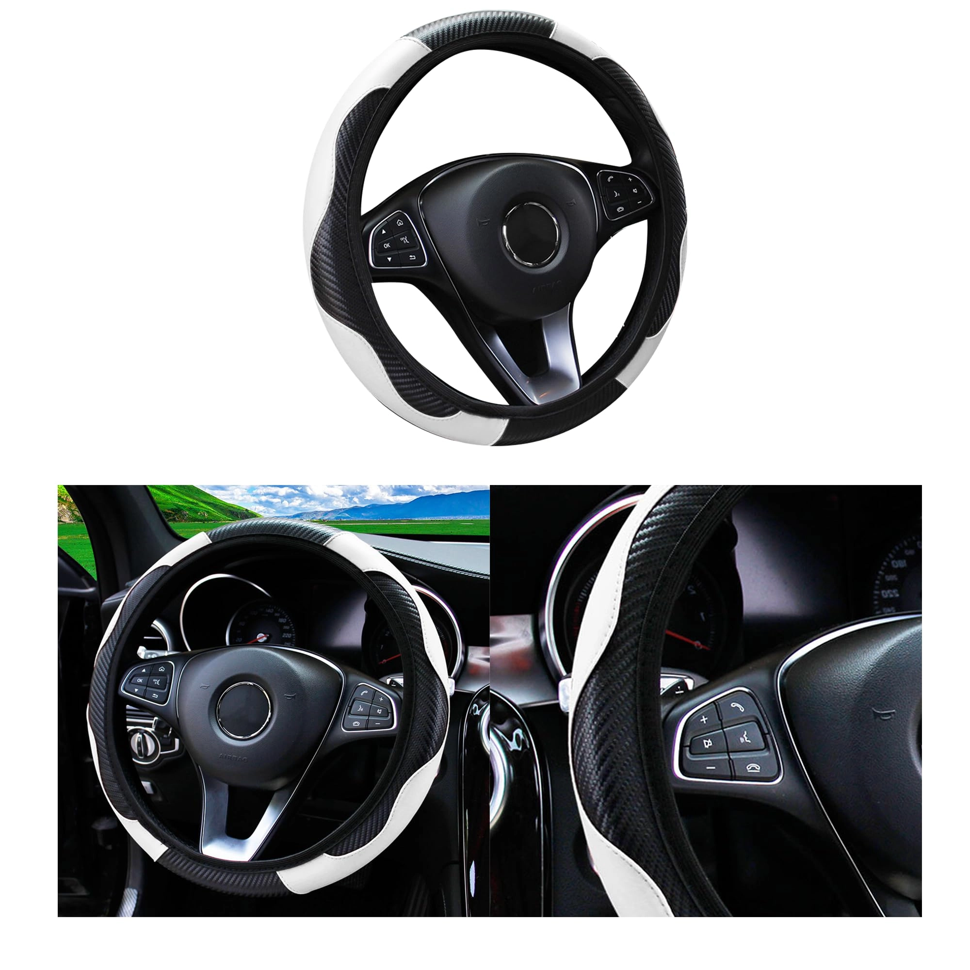 Car Steering Wheel Cover