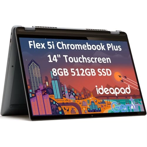 IdeaPad Flex 5i Chromebook plus - 14'' Core i3-1315U 8GB DDR4 512GB SSD