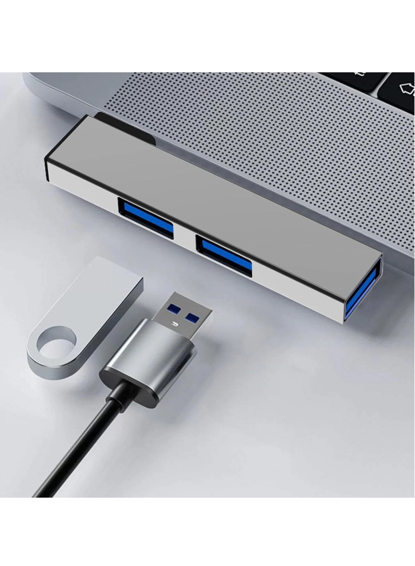 Multi Port HUB - Type-C3.0 Silver