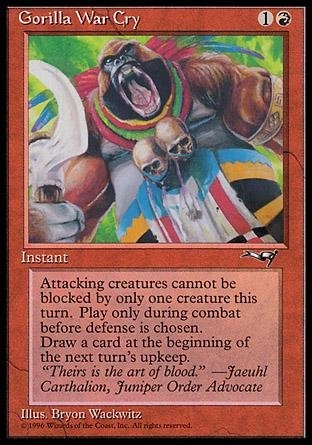 Wizards of the Coast Gorilla War Cry - Alliances