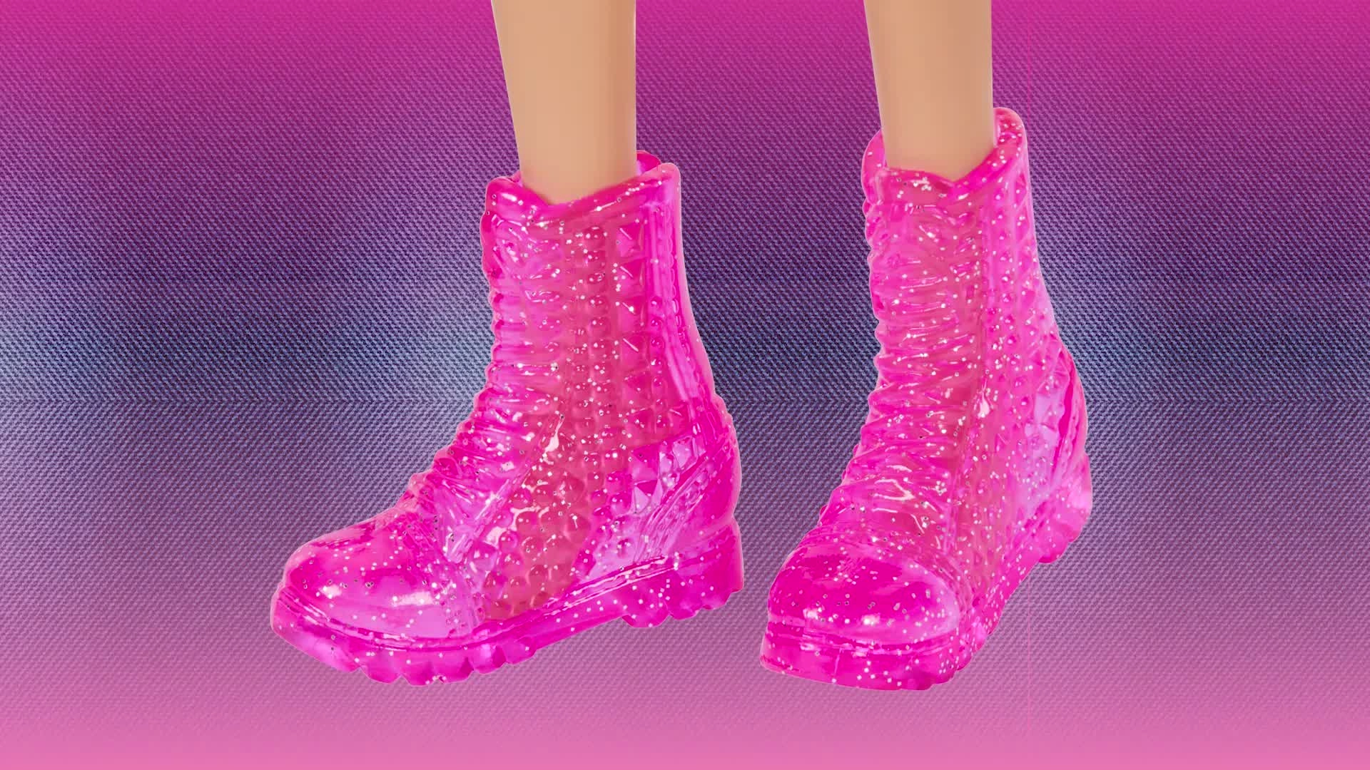 Barbie Fashionistas Doll #155 - Long Blonde Hair Rock Graphic T-Shirt Ages 3+