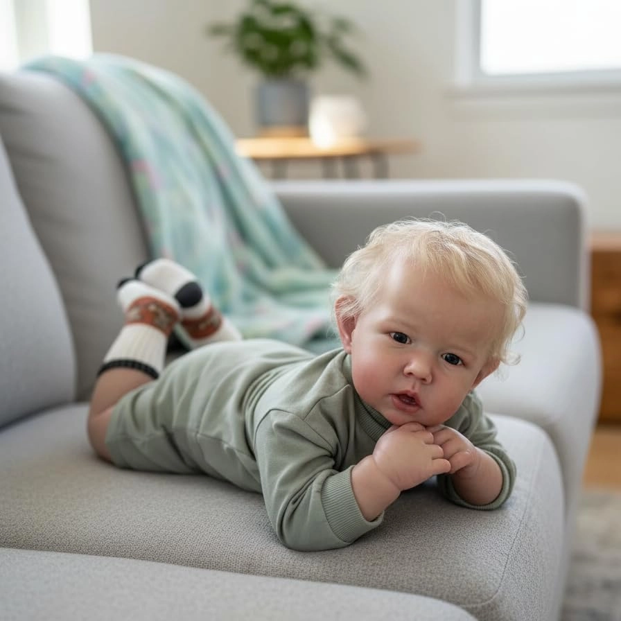 Reborn Baby Doll - 20 Inch Vinyl Silicone Ages 3+