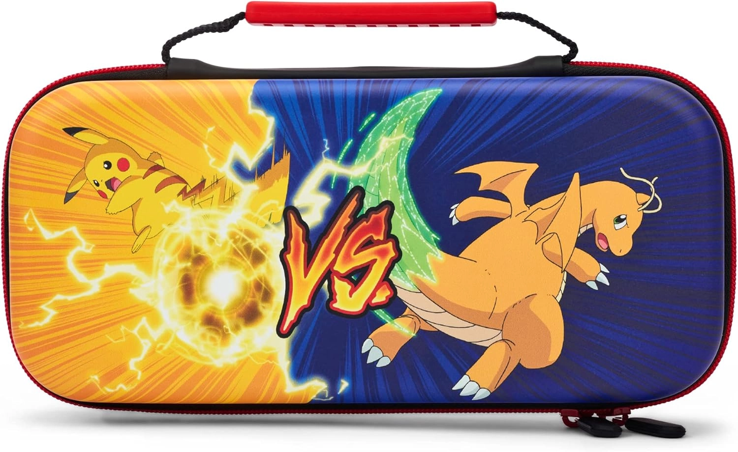 Protection Case for Nintendo Switch - OLED Model Pokémon: Pikachu vs. Dragonite