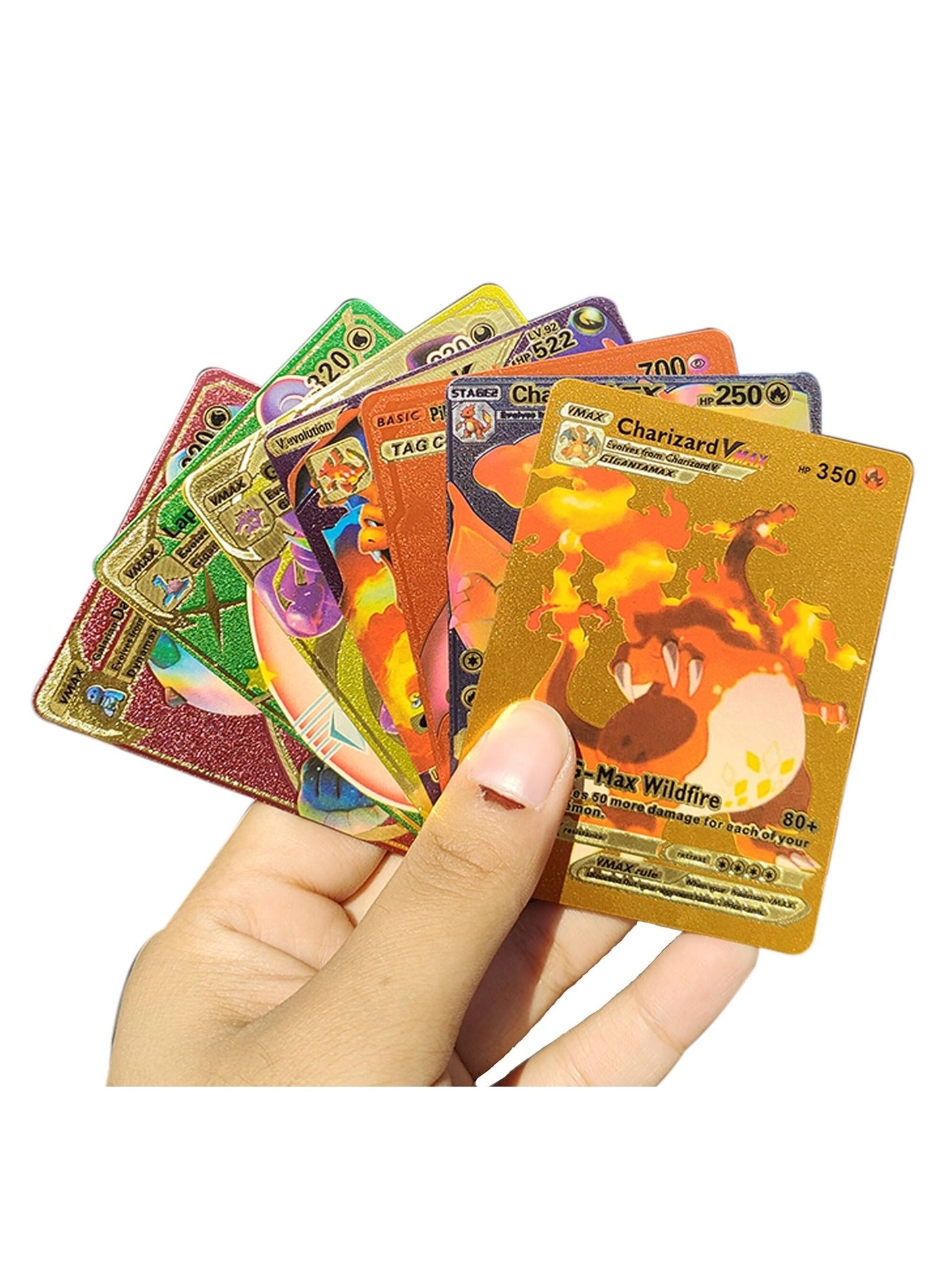 Assorted Cards Deck Box Set - Gold 55pcs