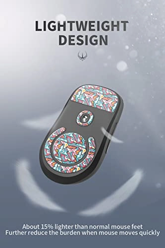 5.0 Colorful Mouse Feet Skates - Ultra Transparent PTFE for G Pro X Superlight Wireless