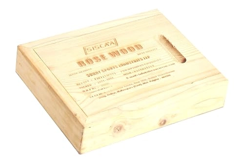 SISCAA Carrom Coin - 24 Coins Rosewood